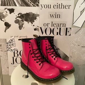 Pink Dr. Martens